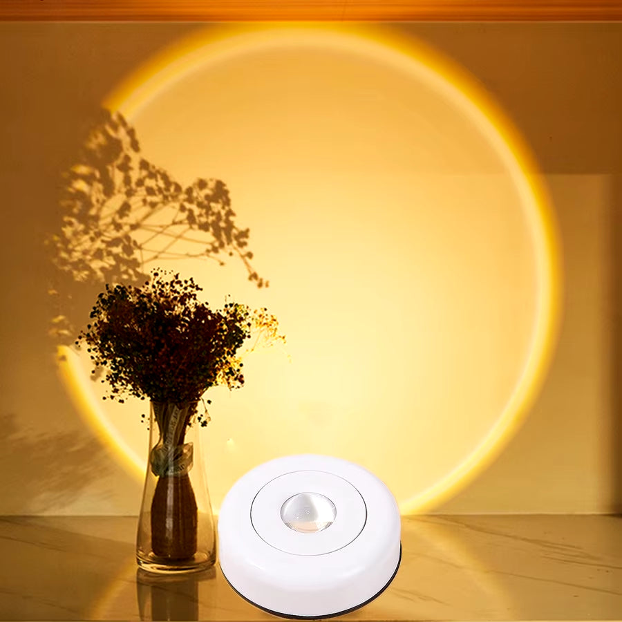 Battery-Powered Stick-On Lamps